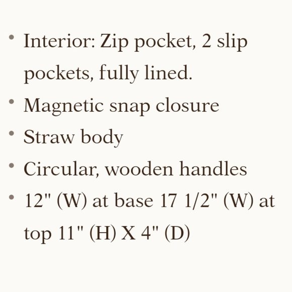 NWT PATRICIA NASH WOVEN STRAW TOTE BAG // CROSS BODY BAG WITH LEATHER STRAP - Picture 15 of 16